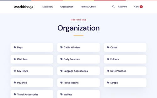 MochiThings website screenshot
