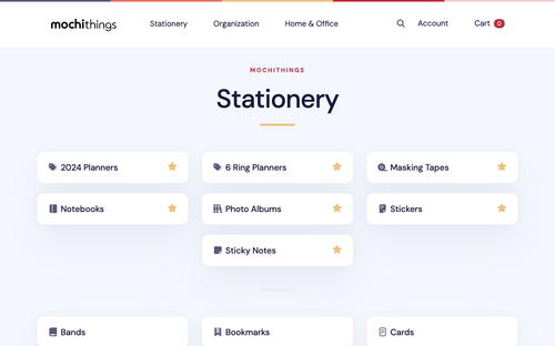 MochiThings website screenshot