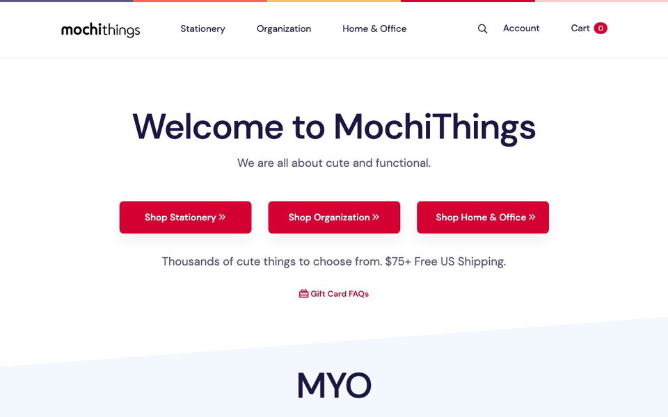 MochiThings website