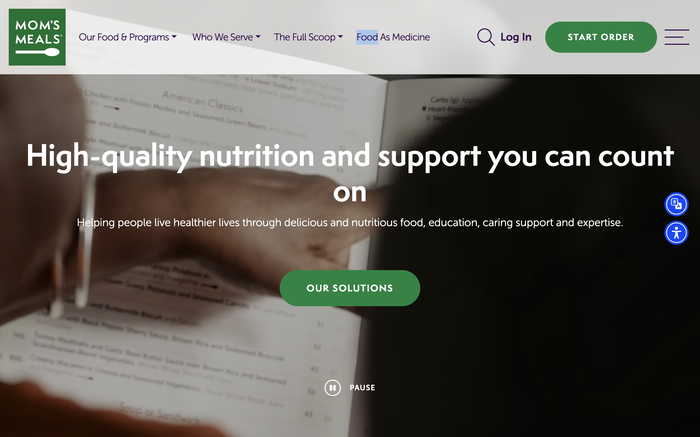 Mom's Meals screenshot