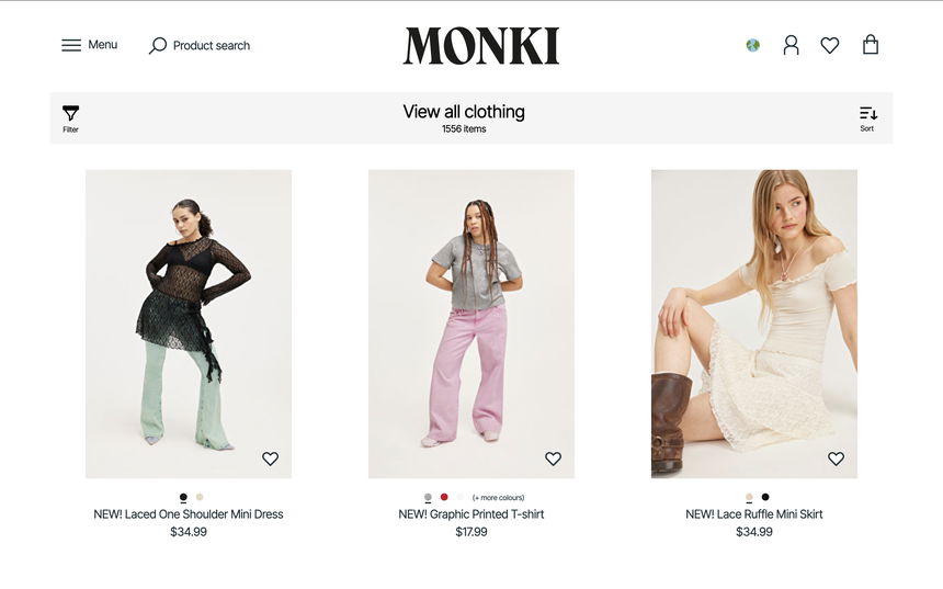 Monki on Shomp