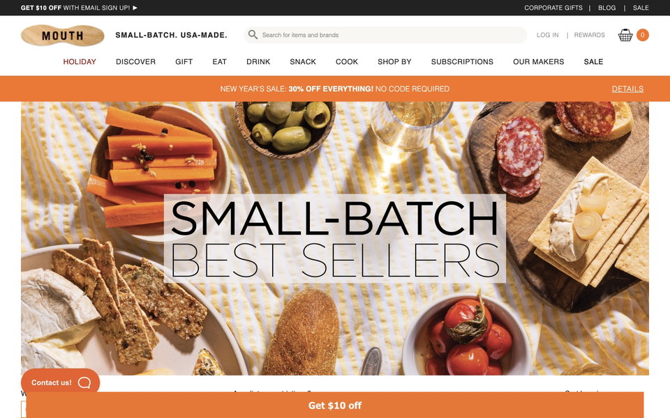 MOUTH website