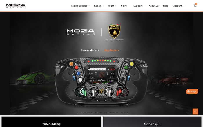 MOZA Sim Racing screenshot