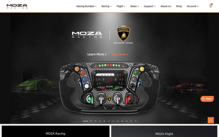 MOZA Sim Racing screenshot