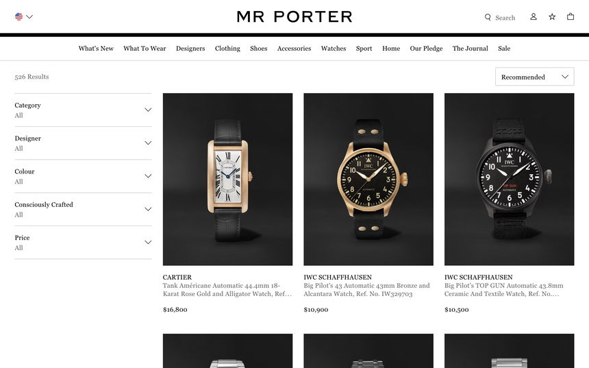 MR PORTER on Shomp