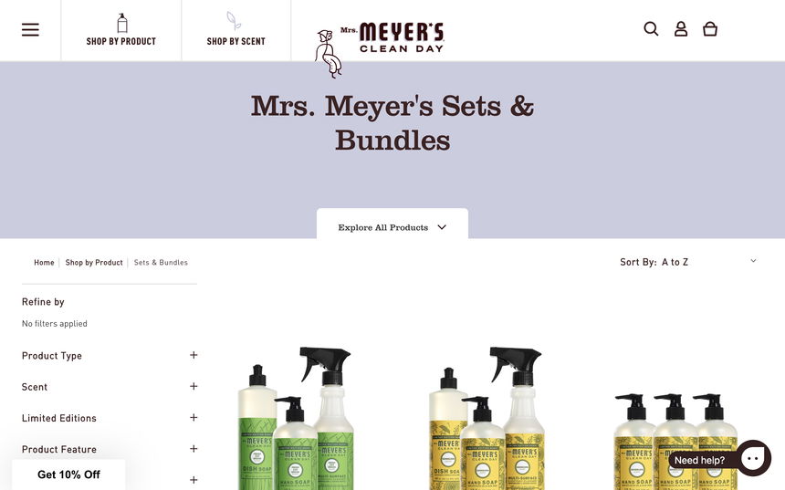 Mrs. Meyer's Clean Day on Shomp