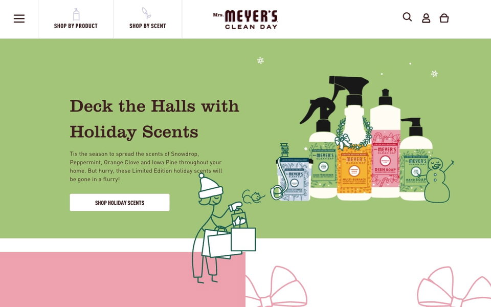 Mrs. Meyer's Clean Day website