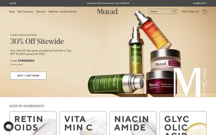 Murad screenshot