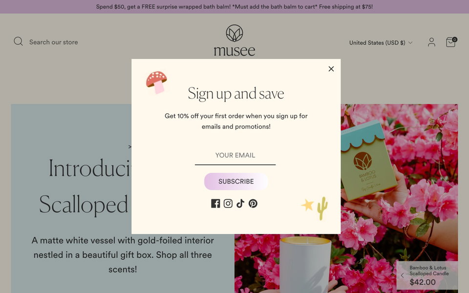 Musee Bath website