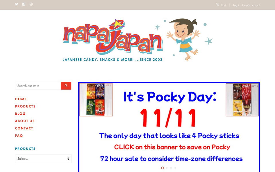 napaJapan website