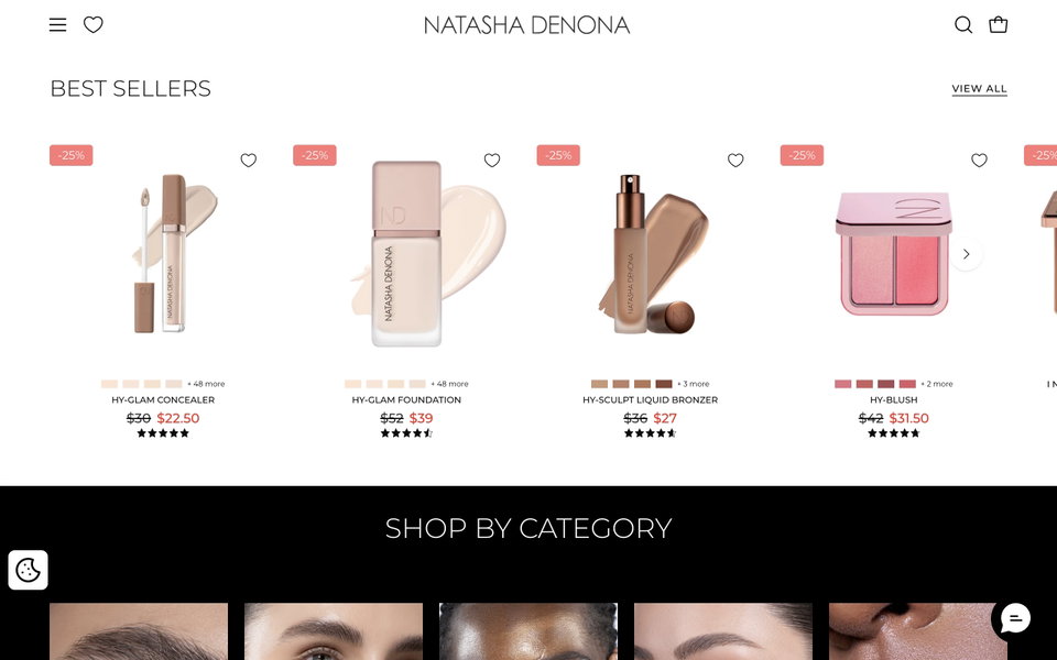 Natasha Denona website