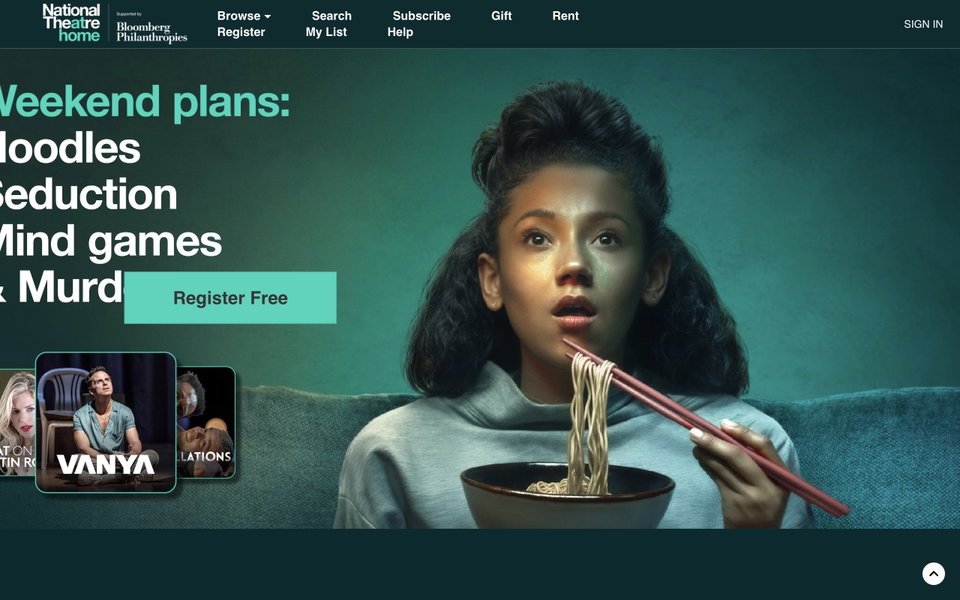 National Theatre website
