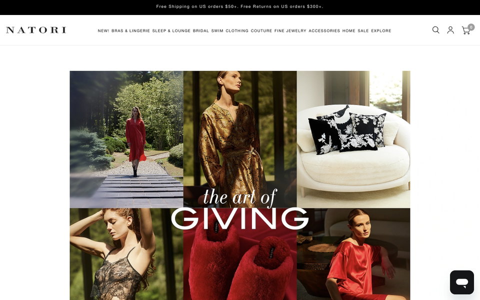 Natori website