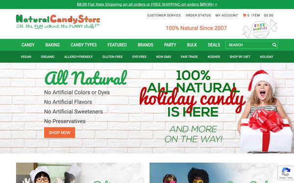 Natural Candy Store screenshot