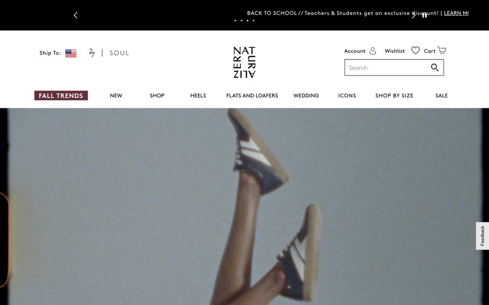 Naturalizer website
