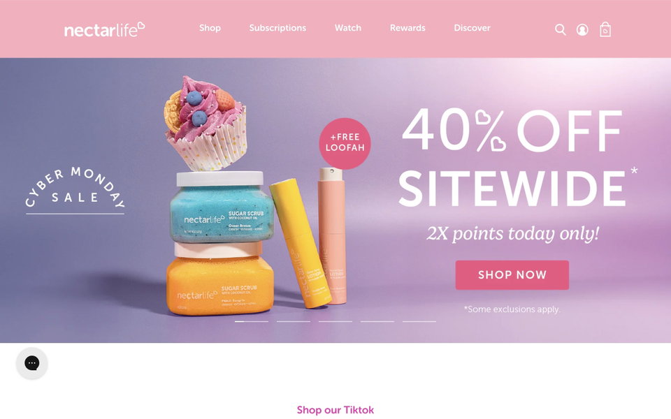 Nectar Life website