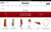 Neiman Marcus website screenshot