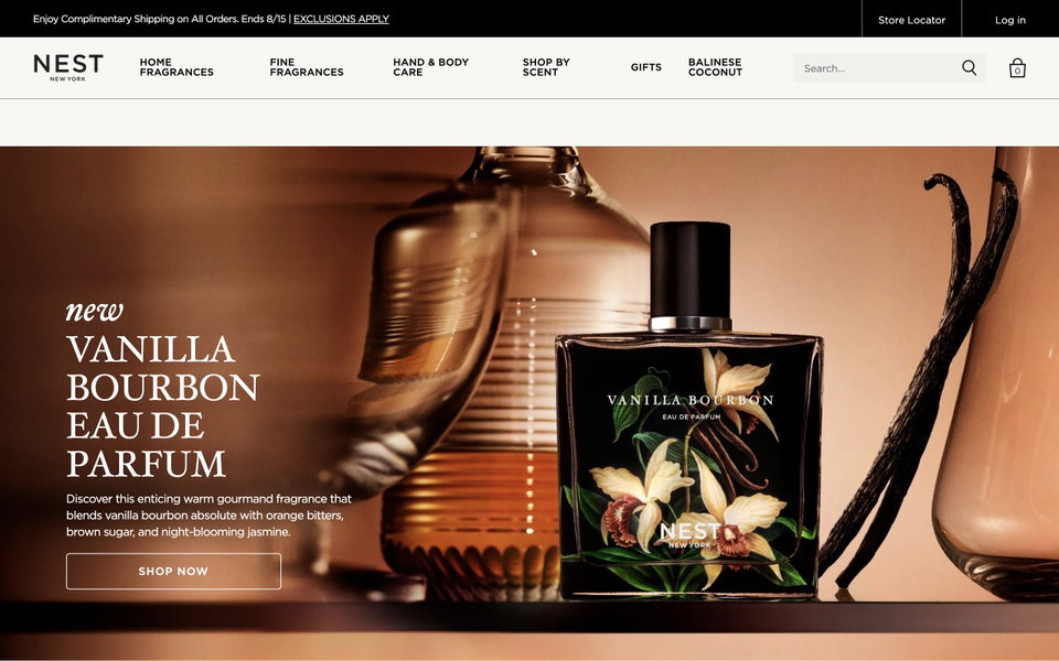 Nest New York website