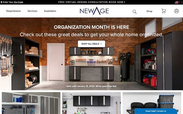 NewAge Products screenshot