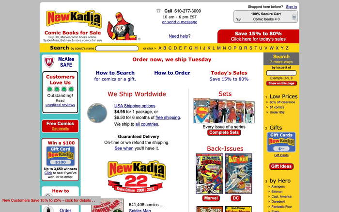 NewKadia.com screenshot