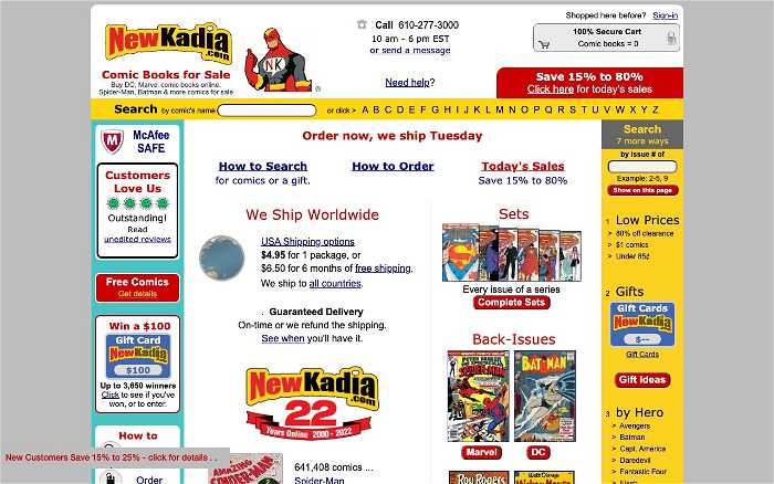 NewKadia.com screenshot
