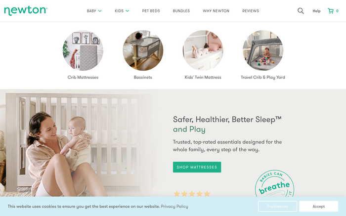 Newton Baby screenshot
