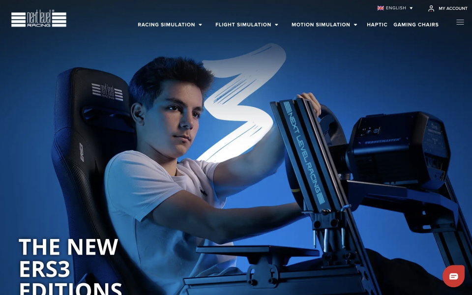 Next Level Racing website