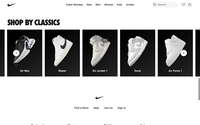 Nike website screenshot