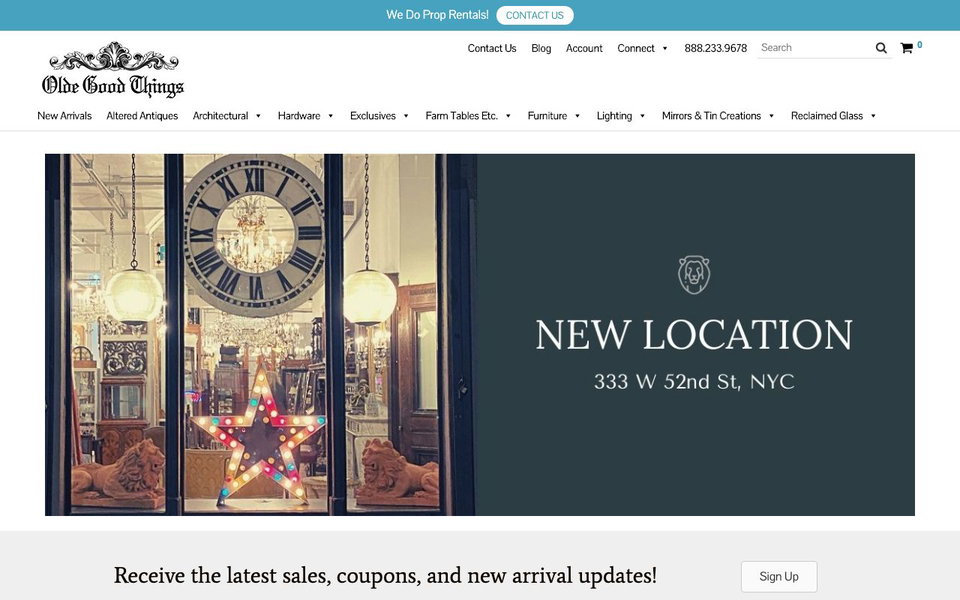Olde Good Things website