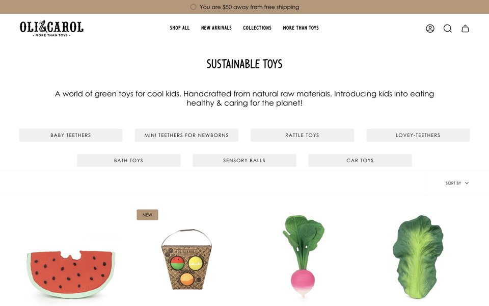 Oli&Carol website