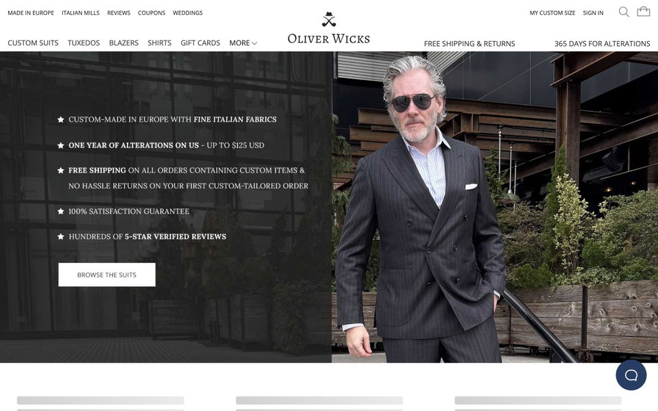 Oliver Wicks website
