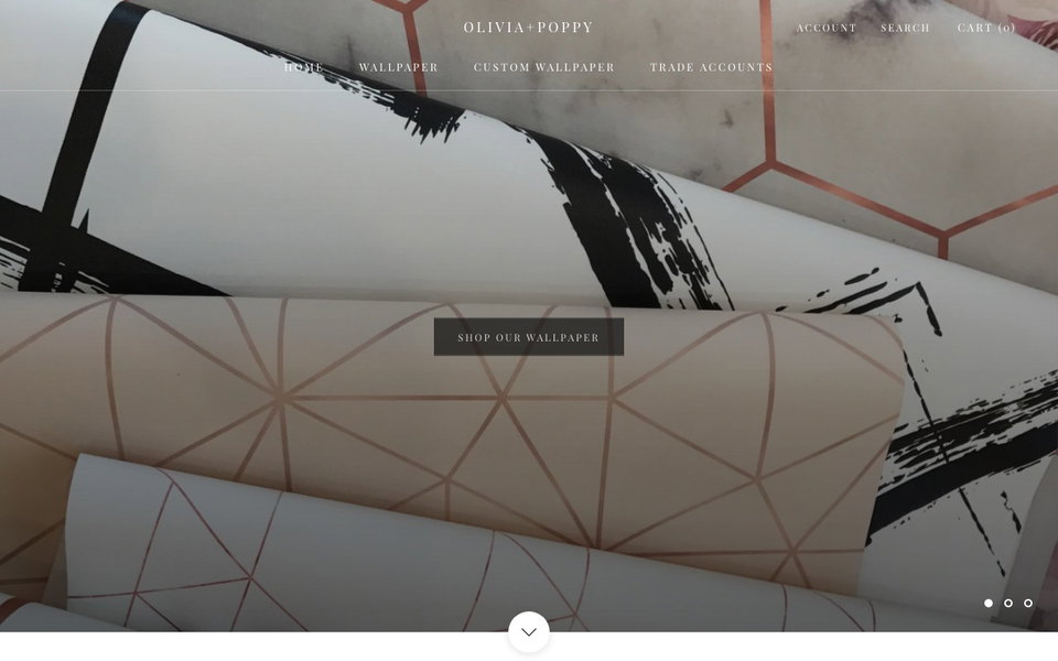 OLIVIA+POPPY website