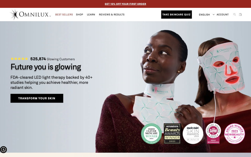 Omnilux LED website