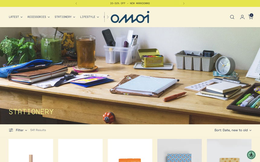 Omoi Zakka Shop on Shomp