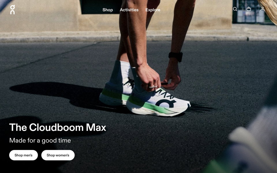 On website