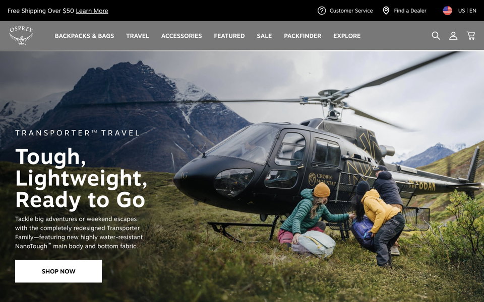 Osprey website