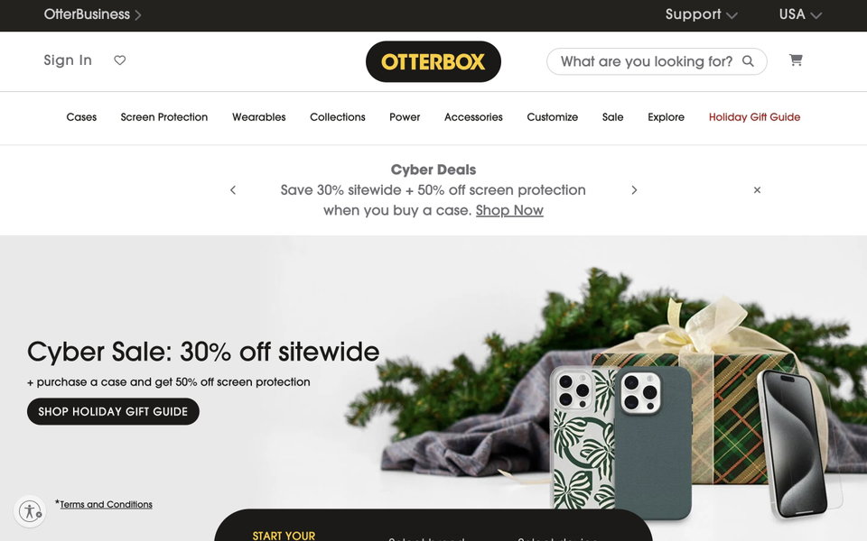 OtterBox website