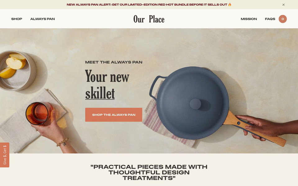 Our Place website