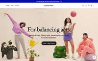 Outdoor Voices website screenshot