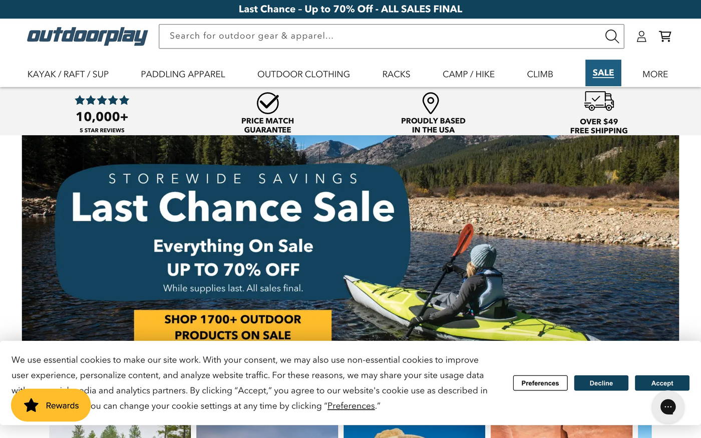 Outdoorplay screenshot