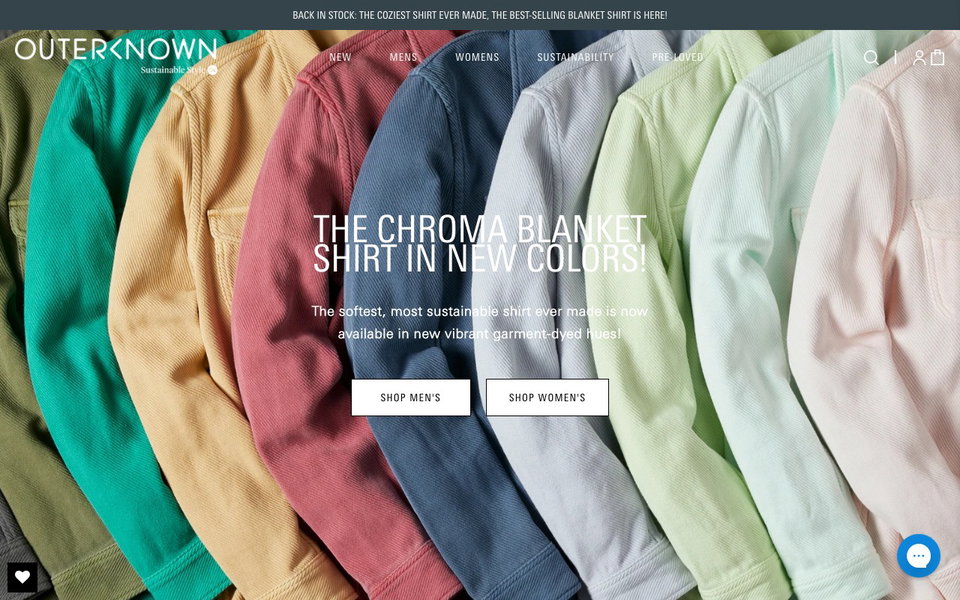 Outerknown website