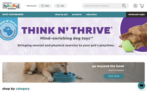 Outward Hound website screenshot