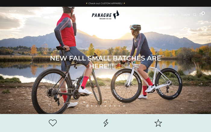 Panache Cyclewear Co. screenshot