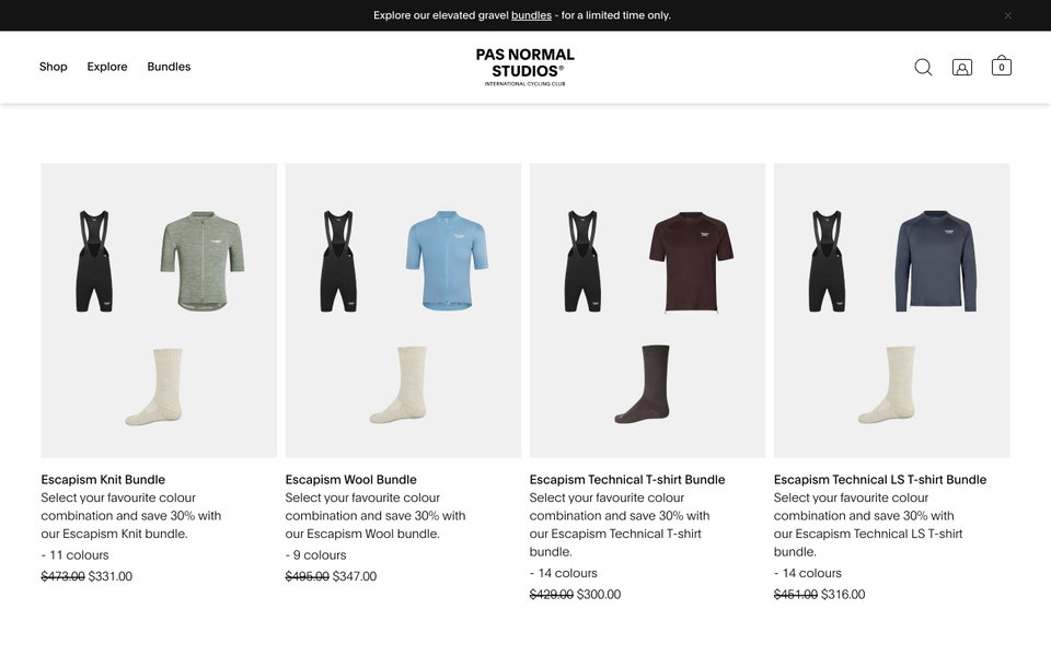 Pas Normal Studios website