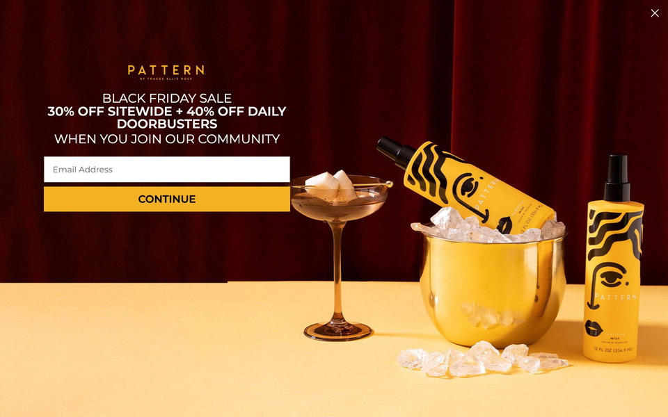Pattern Beauty website