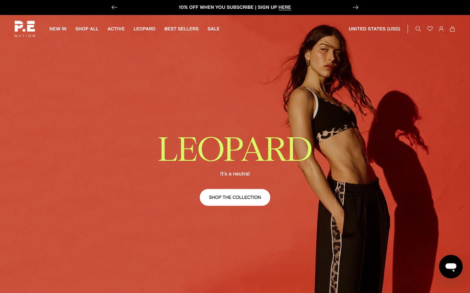 P.E Nation website