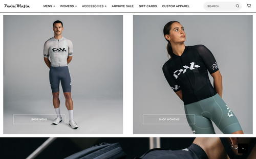 Pedal Mafia website screenshot