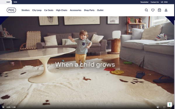 Peg Perego screenshot