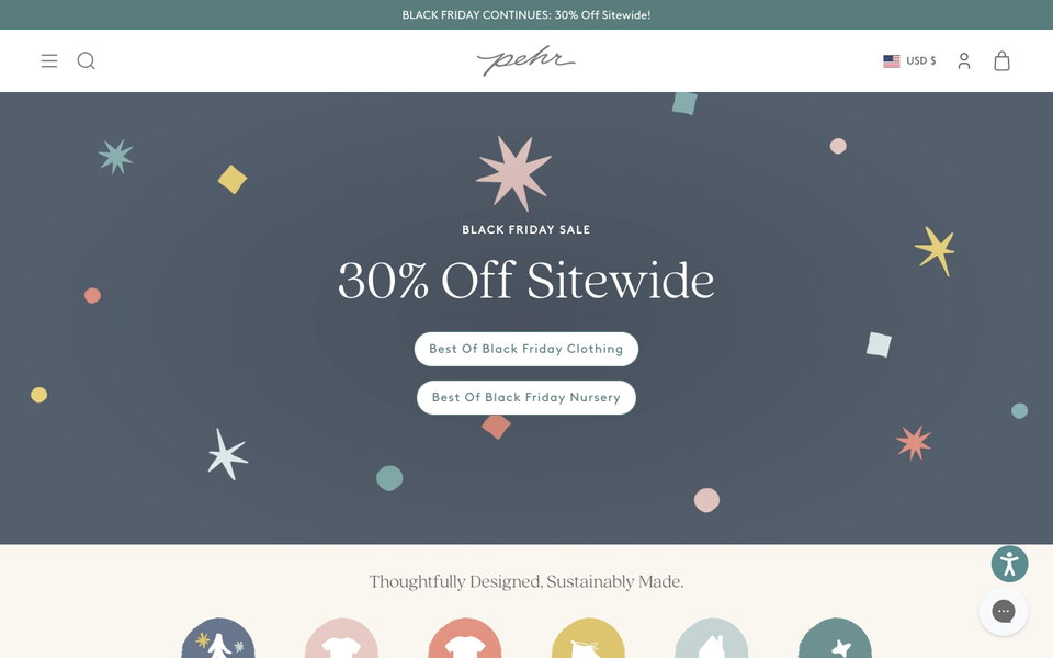 Pehr website