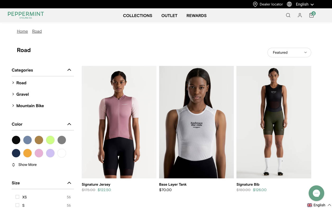 Peppermint Cycling screenshot